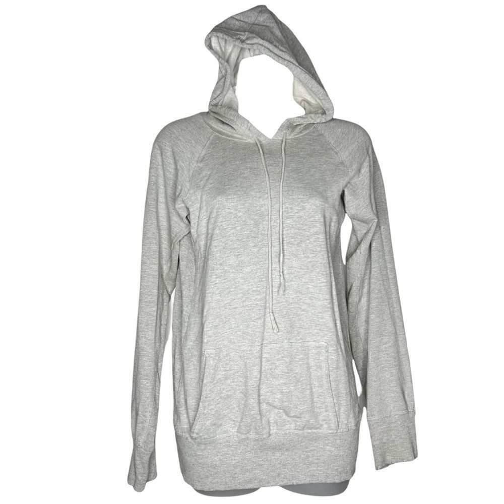 Love From YaYa Hoodie Women Size 3 Gray Excellent Used Condition Raglan Pullover
